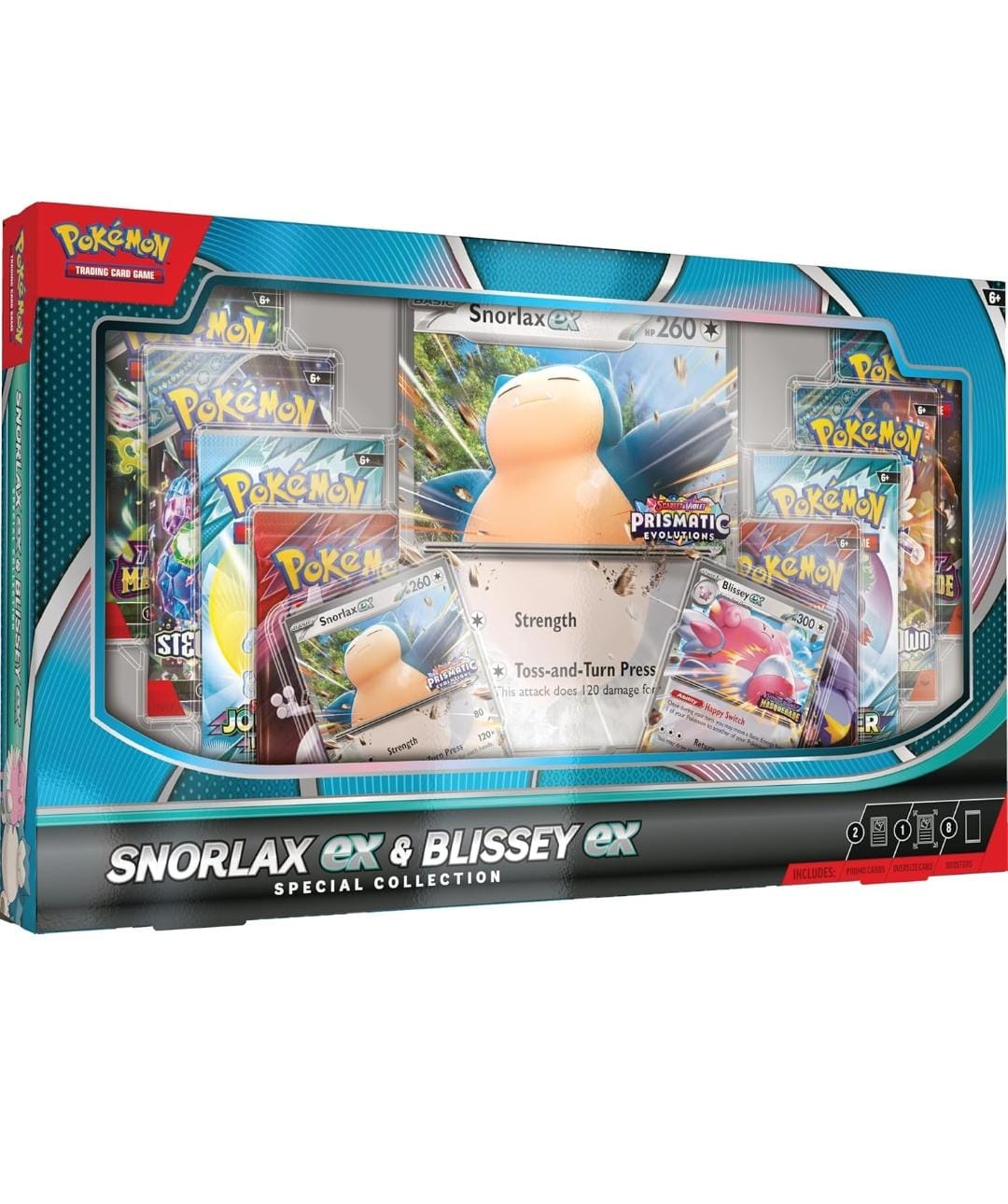 TCG Snorlax ex & Blissey ex Special Collection